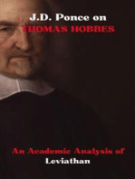 J.D. Ponce on Thomas Hobbes: An Academic Analysis of Leviathan: A Thomas Hobbes Masterpiece's Analysis