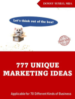 777 Unique Marketing Ideas