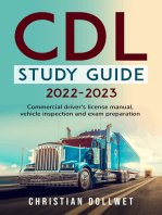 CDL Study Guide: Commercial driver's license manual, vehicle inspection and exam preparation