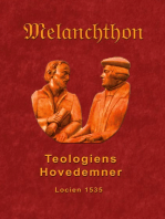 Teologiens hovedemner 1535: Melanchthons dogmatik 1535