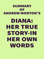 Summary of Andrew Morton's Diana: Her True Story-In Her Own Words