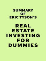Summary of Eric Tyson's Real Estate Investing For Dummies