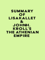 Summary of Lisa Kallet & John H. Kroll's The Athenian Empire