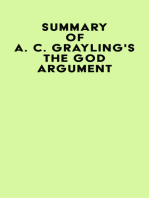 Summary of A. C. Grayling's The God Argument