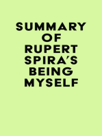 Summary of Rupert Spira's Being Myself