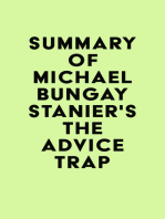 Summary of Michael Bungay Stanier's The Advice Trap