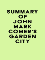 Summary of John Mark Comer's Garden City