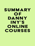 Summary of Danny Iny's Online Courses