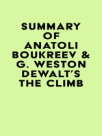 Summary of Anatoli Boukreev & G. Weston DeWalt's The Climb