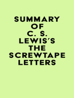 Summary of C. S. Lewis's The Screwtape Letters