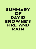 Summary of David Browne's Fire and Rain