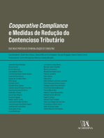 Cooperative Compliance e Medidas de Redução do Contencioso Tributário: Das Boas Práticas à Criminalização de Condutas