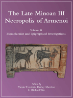 The Late Minoan III Necropolis of Armenoi: Volume II - Biomolecular and Epigraphical Investigations