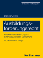 Ausbildungsförderungsrecht: Vorschriftensammlung mit einer erläuternden Einführung