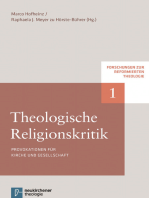 Theologische Religionskritik: Provokationen für Kirche und Gesellschaft