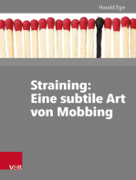 Straining: Eine subtile Art von Mobbing