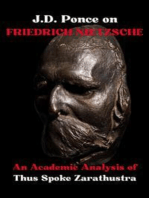 J.D. Ponce on Friedrich Nietzsche: An Academic Analysis of Thus Spoke Zarathustra