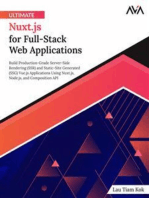 Ultimate Nuxt.js for Full-Stack Web Applications: Build Production-Grade Server-Side Rendering (SSR) and Static-Site Generated (SSG) Vue.js Applications Using Nuxt.js, Node.js, and Composition API (English Edition)