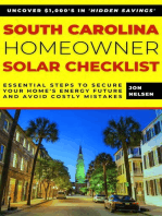 South Carolina Homeowner Solar Checklist