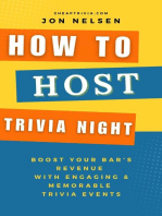 How to Market Trivia Night: Skyrocket Your Bar's Popularity with Successful Trivia Marketing - Actionable Strategies for Attracting Crowds and Boosting Sales: Boost Your Business with Trivia, #1