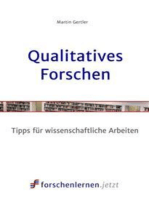 Qualitatives Forschen: Tipps für wissenschaftliche Arbeiten