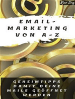 eMail Marketing von A-Z: Geheimtipps, damit Deine Mails geöffnet werden