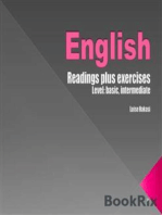 English Readings: plus exercises - level basic, intermediate