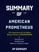 Summary of American Prometheus