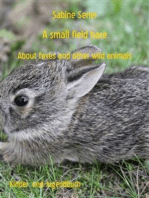 A small field hare: About foxes and other wild animals