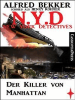 Henry Rohmer, N.Y.D. - Der Killer von Manhattan (New York Detectives): Cassiopeiapress Thriller