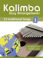 Kalimba Easy Arrangements - 12 Traditional Songs - 1: Kalimba Songbooks