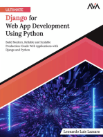 Ultimate Django for Web App Development Using Python: Build Modern, Reliable and Scalable Production-Grade Web Applications with Django and Python