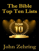 The Bible Top Ten Lists