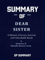 Summary of Dear Sister by Michelle Horton: A Memoir of Secrets, Survival, and Unbreakable Bonds