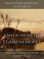 Enseignement d'Amenemopet