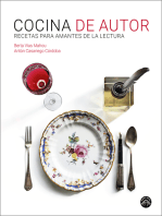 Cocina de autor: Recetas para amantes de la lectura