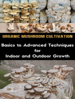 Organic Mushroom Cultivation : Basics to Advanced Techniques for Indoor and Outdoor Growth