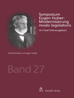 Symposium Eugen Huber