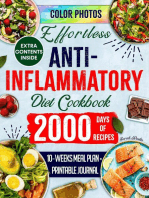 Effortless Anti - Inflammatory Diet Cookbook