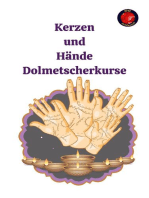 Kerzen und Hände Dolmetscherkurse