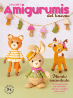 Crochet Amigurumis del Bosque: Mundo Encantado. Tiernos animalitos con accesorios coloridos para tejer paso a paso