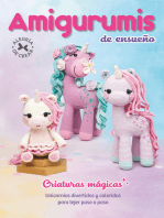Amigurumis de Ensueño: Criaturas Mágicas. Unicornios divertidos y coloridos para tejer paso a paso