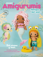 Crochet Amigurumis Amigos del Mar: Sol, arena y mar. Personajes divertidos con accesorios para tejer y jugar