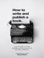 How To Write and Publish a Book.