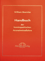 Handbuch der homöopatischen Arzneimittellehre