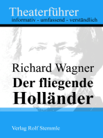 Der fliegende Holländer - Theaterführer im Taschenformat zu Richard Wagner