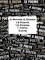 A Rhyme A Dozen - 12 Poets, 12 Poems, 1 Topic ― Cats