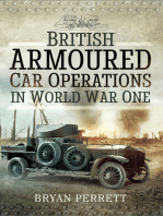 British Armoured Car Operations in World War I