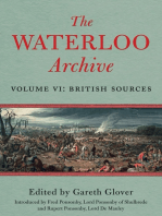 The Waterloo Archive: Volume VI: British Sources