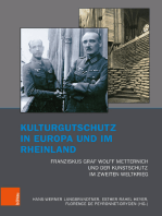 Kulturgutschutz in Europa und im Rheinland: Franziskus Graf Wolff Metternich und der Kunstschutz im Zweiten Weltkrieg